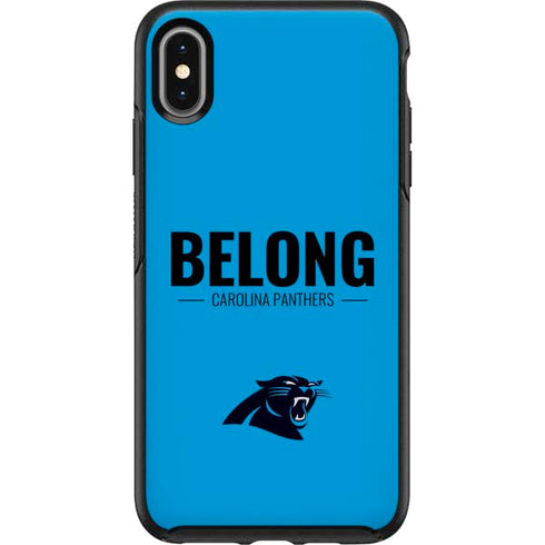 NFL Carolina Panthers Team Motto Otterbox Symmetry iPhone Skin