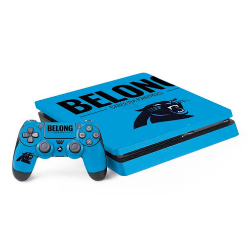 NFL Carolina Panthers Team Motto PS4 Slim Bundle Skin
