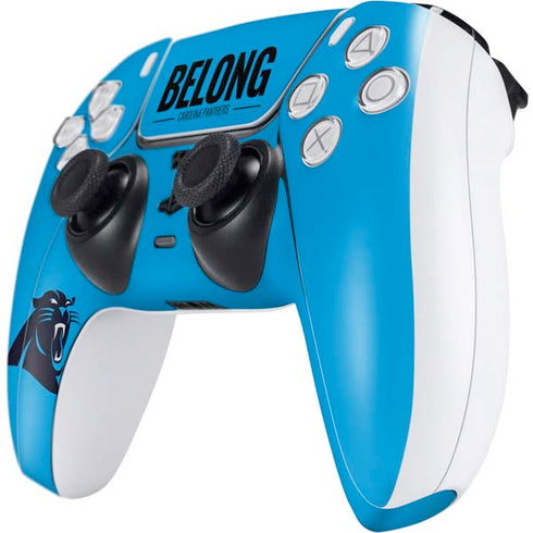 NFL Carolina Panthers Team Motto PS5 Controller Skin