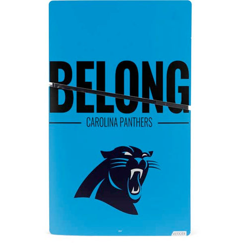 NFL Carolina Panthers Team Motto PS5 Slim Digital Edition Console Skin