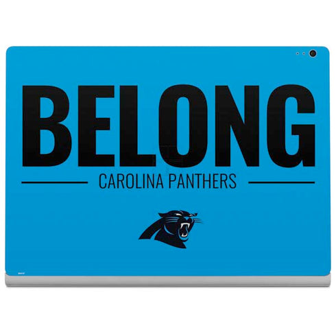NFL Carolina Panthers Team Motto Surface Book 2 13.5in Skin