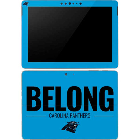 NFL Carolina Panthers Team Motto Surface Go Skin