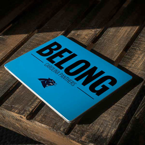 NFL Carolina Panthers Team Motto Surface Laptop 3 13.5in Skin