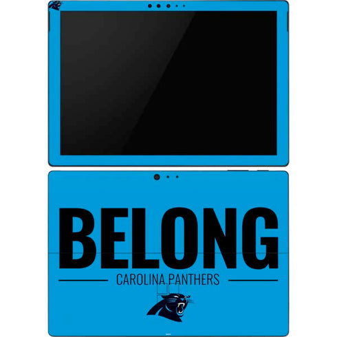 NFL Carolina Panthers Team Motto Surface Pro 6 Skin