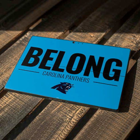 NFL Carolina Panthers Team Motto Surface Pro 6 Skin
