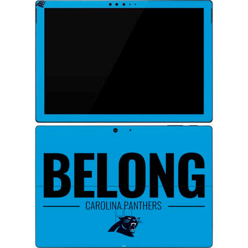 NFL Carolina Panthers Team Motto Surface Pro 7 Skin