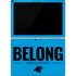 NFL Carolina Panthers Team Motto Surface Pro 7 Skin