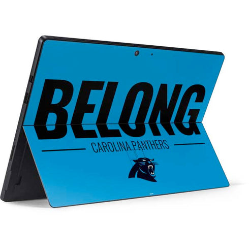 NFL Carolina Panthers Team Motto Surface Pro 7 Skin