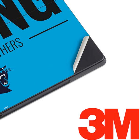 NFL Carolina Panthers Team Motto Surface Pro 7 Skin