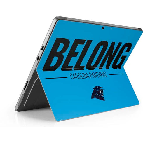 NFL Carolina Panthers Team Motto Surface Pro 8 Skin