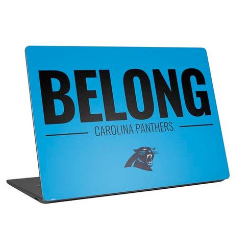 NFL Carolina Panthers Team Motto Universal Laptop 13in (10.6 x 7.6in) Skin