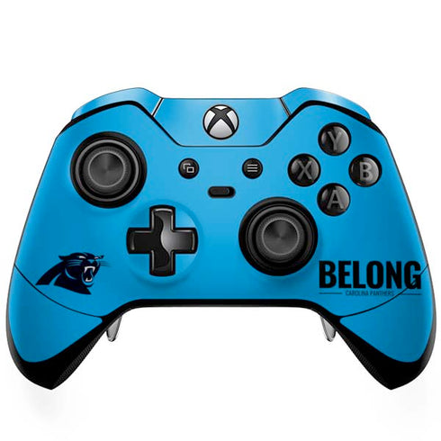 NFL Carolina Panthers Team Motto Xbox One Elite Controller Skin