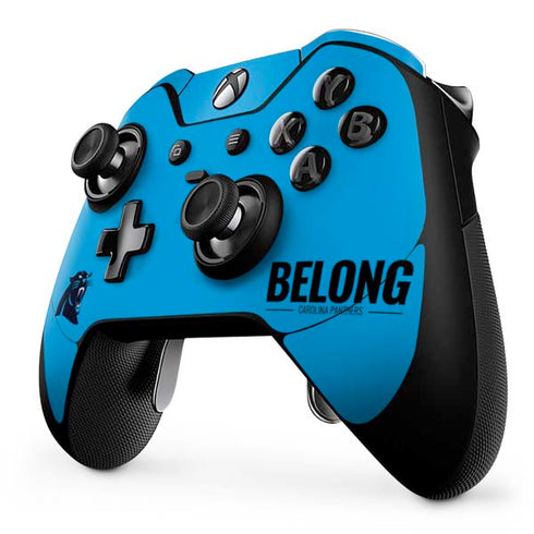 NFL Carolina Panthers Team Motto Xbox One Elite Controller Skin