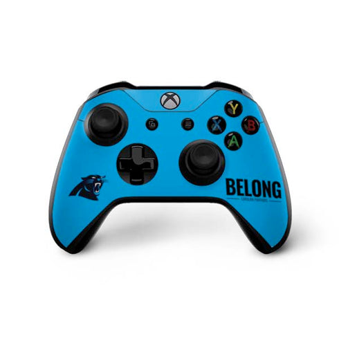 NFL Carolina Panthers Team Motto Xbox One X Controller Skin