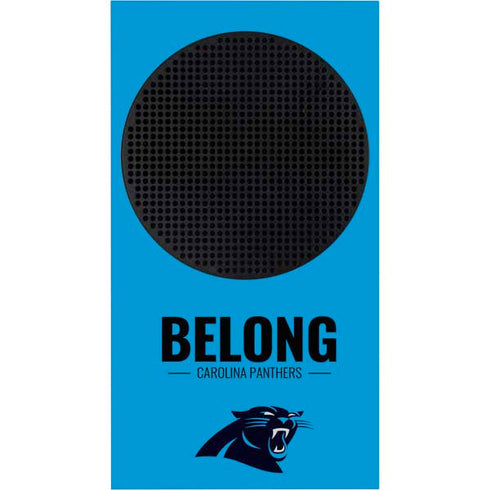 NFL Carolina Panthers Team Motto Xbox Series S Console Skin