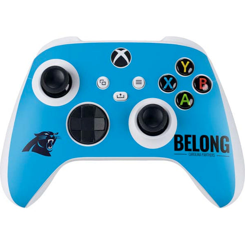 NFL Carolina Panthers Team Motto Xbox Series S Controller Skin