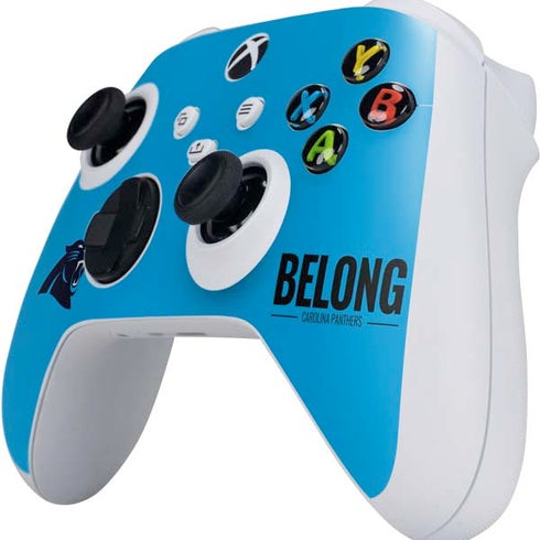NFL Carolina Panthers Team Motto Xbox Series S Controller Skin