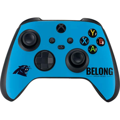 NFL Carolina Panthers Team Motto Xbox Series X Controller Skin