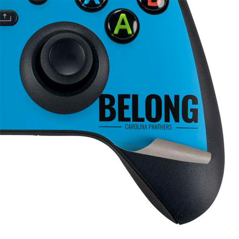 NFL Carolina Panthers Team Motto Xbox Series X Controller Skin