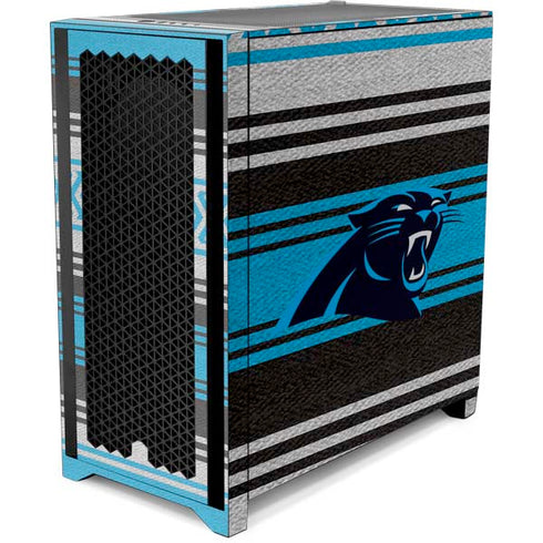 NFL Carolina Panthers Trailblazer Corsair 4000D Tempered Glass Mid-Tower ATX Case Skin