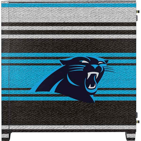 NFL Carolina Panthers Trailblazer Corsair 4000D Tempered Glass Mid-Tower ATX Case Skin