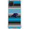 NFL Carolina Panthers Trailblazer Galaxy A12 Clear Case