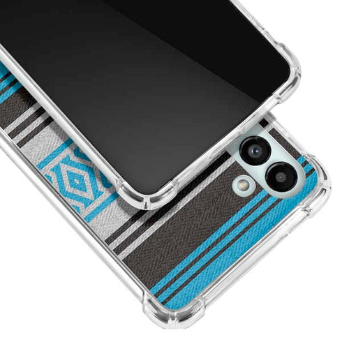 NFL Carolina Panthers Trailblazer Galaxy A13 5G Clear Case