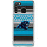 NFL Carolina Panthers Trailblazer Galaxy A21 Clear Case