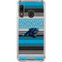 NFL Carolina Panthers Trailblazer Galaxy A30 Clear Case