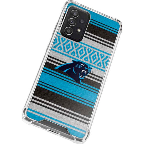 NFL Carolina Panthers Trailblazer Galaxy A52 5G Clear Case
