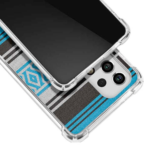 NFL Carolina Panthers Trailblazer Galaxy A53 5G Clear Case