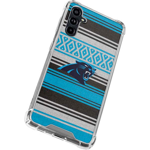 NFL Carolina Panthers Trailblazer Galaxy A54 5G Clear Case