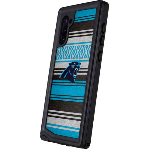 NFL Carolina Panthers Trailblazer Galaxy Note 10 Waterproof Case