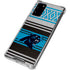 NFL Carolina Panthers Trailblazer Galaxy Note20 5G Clear Case
