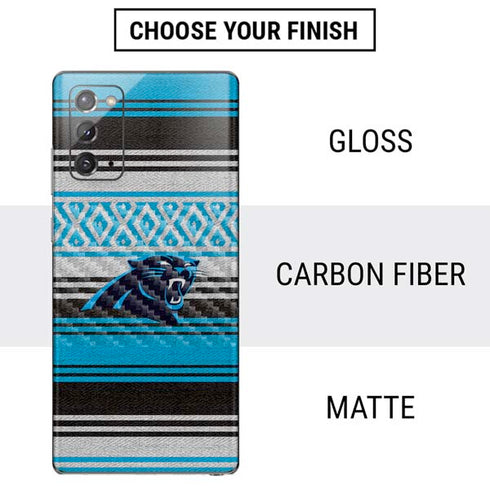 NFL Carolina Panthers Trailblazer Galaxy Note20 5G Skin