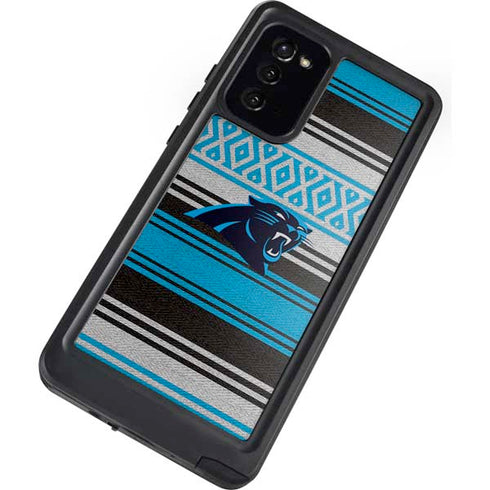 NFL Carolina Panthers Trailblazer Galaxy Note20 5G Waterproof Case