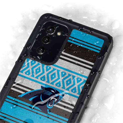 NFL Carolina Panthers Trailblazer Galaxy Note20 5G Waterproof Case