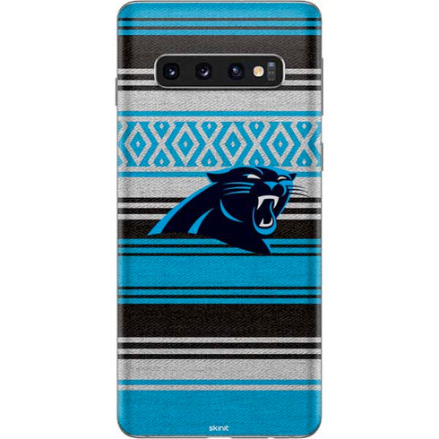 NFL Carolina Panthers Trailblazer Galaxy S10 Skin