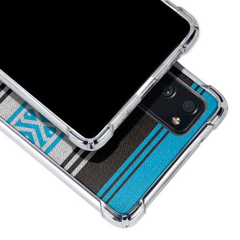 NFL Carolina Panthers Trailblazer Galaxy S20 FE Clear Case