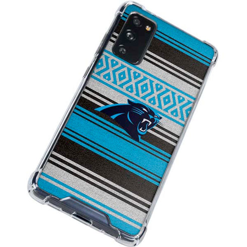 NFL Carolina Panthers Trailblazer Galaxy S20 FE Clear Case
