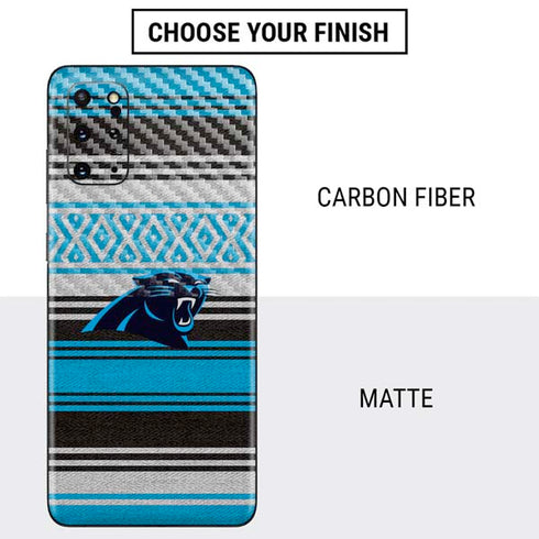 NFL Carolina Panthers Trailblazer Galaxy S20 Plus Skin