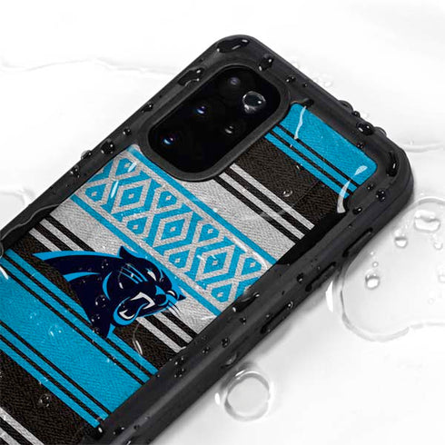 NFL Carolina Panthers Trailblazer Galaxy S20 Plus Waterproof Case
