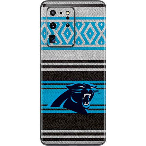 NFL Carolina Panthers Trailblazer Galaxy S20 Ultra 5G Skin