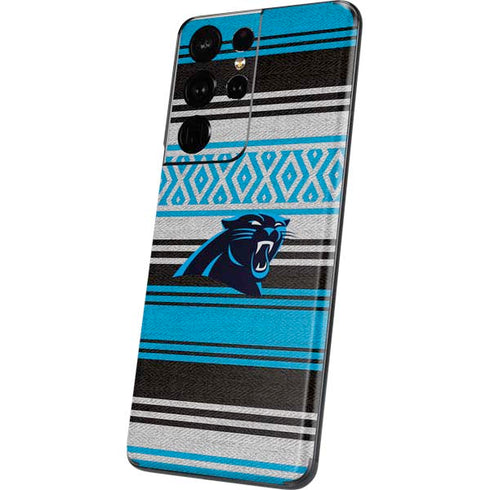 NFL Carolina Panthers Trailblazer Galaxy S21 Ultra 5G Skin