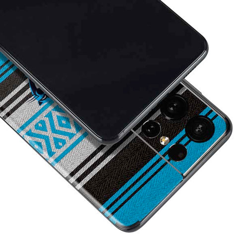 NFL Carolina Panthers Trailblazer Galaxy S21 Ultra 5G Skin