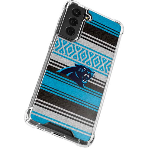 NFL Carolina Panthers Trailblazer Galaxy S22 Clear Case