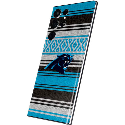 NFL Carolina Panthers Trailblazer Galaxy S22 Ultra Skin