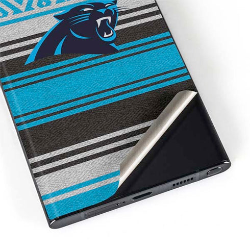 NFL Carolina Panthers Trailblazer Galaxy S22 Ultra Skin