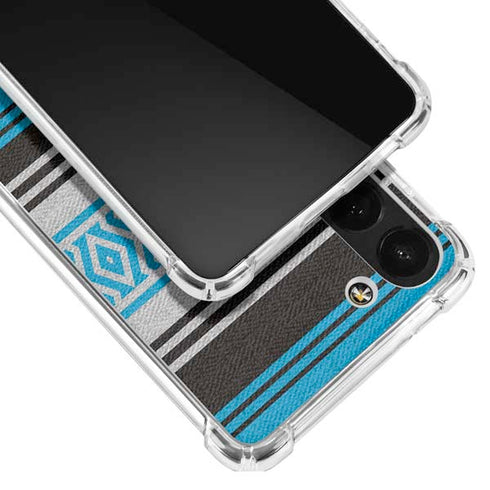 NFL Carolina Panthers Trailblazer Galaxy S23 Clear Case