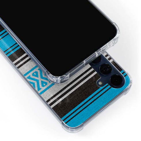 NFL Carolina Panthers Trailblazer Galaxy S24 Clear Case